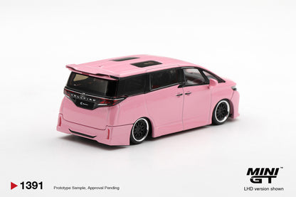1/64  TOYOTA VEILFIRE 40 KUHL METALLIC PINK  - Mini GT - MGT01391 ***Pre Order***