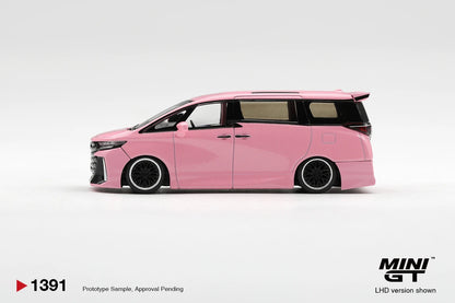 1/64  TOYOTA VEILFIRE 40 KUHL METALLIC PINK  - Mini GT - MGT01391 ***Pre Order***