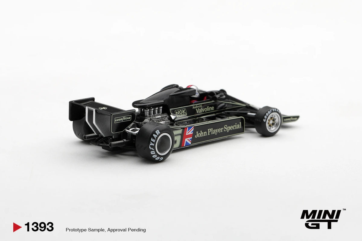 1/64 LOTUS 78 NO.5 MARIO ANDRETTI 1977 US GP WEST WINNER  - Mini GT - MGT01393  ***Pre Order***