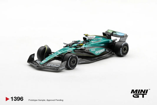 1/64 ASTON MARTIN AMR24 NO.14 FERNANDO ALONSO 2024 F1 2024 LAS VEGAS GP - Mini GT - MGT01396  ***Pre Order***