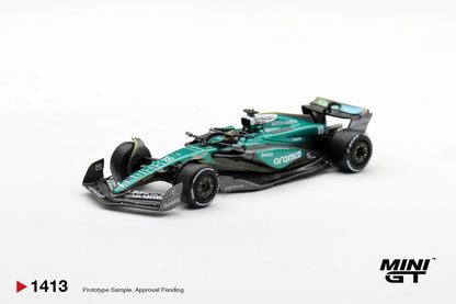 1/64 ASTON MARTIN AMR24 NO.18 LANCE STROLL 2024 F1 2024 LAS VEGAS GP - Mini GT - MGT01413  ***Pre Order***
