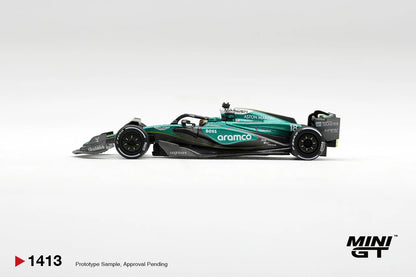 1/64 ASTON MARTIN AMR24 NO.18 LANCE STROLL 2024 F1 2024 LAS VEGAS GP - Mini GT - MGT01413  ***Pre Order***