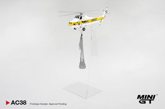 1/64 SIKORSKY S58T HELICOPTER 1985 CAMEL TROPHY (RESIN) - Mini GT - MGTAC38