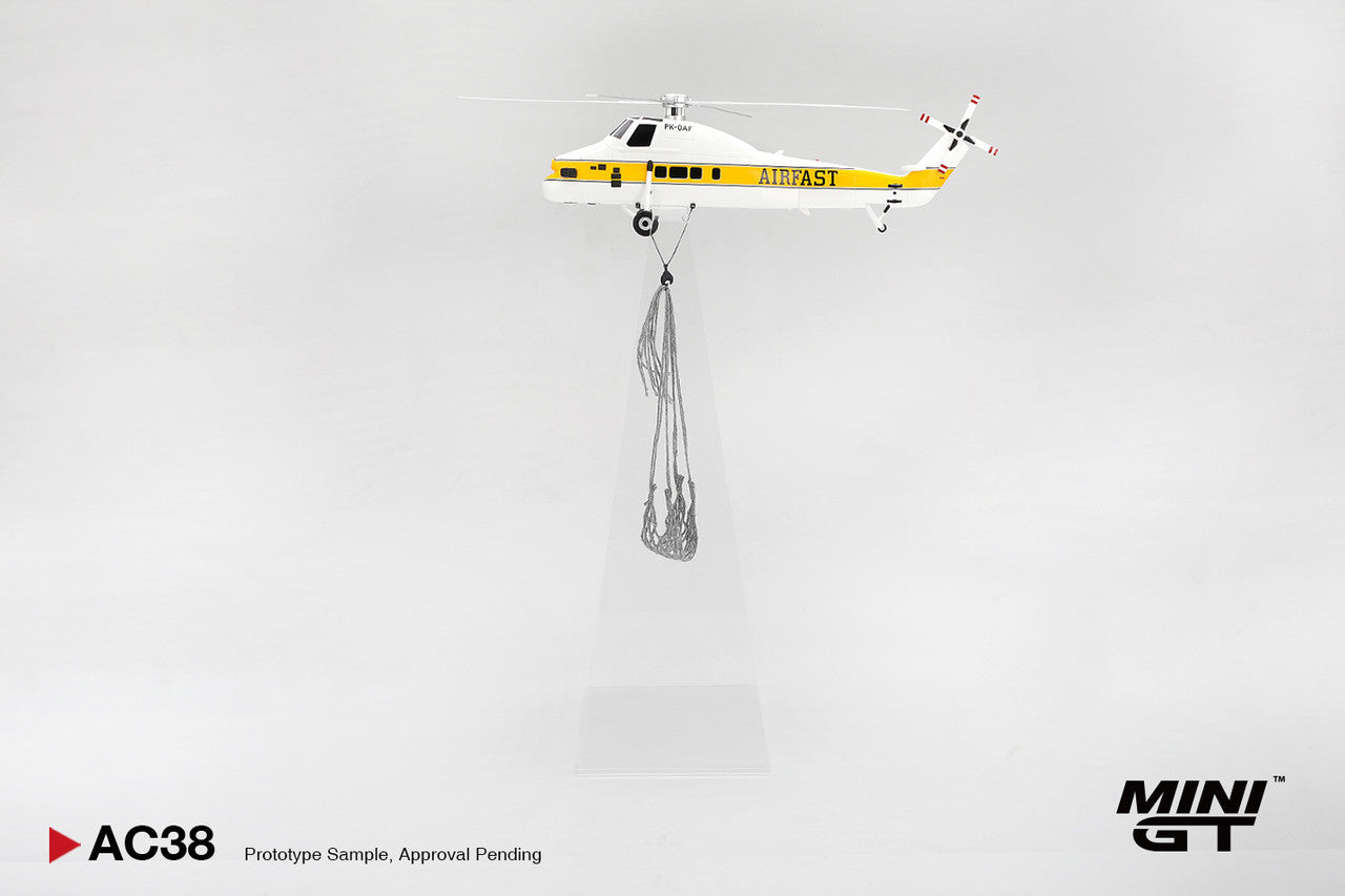 1/64 SIKORSKY S58T HELICOPTER 1985 CAMEL TROPHY (RESIN) - Mini GT - MGTAC38