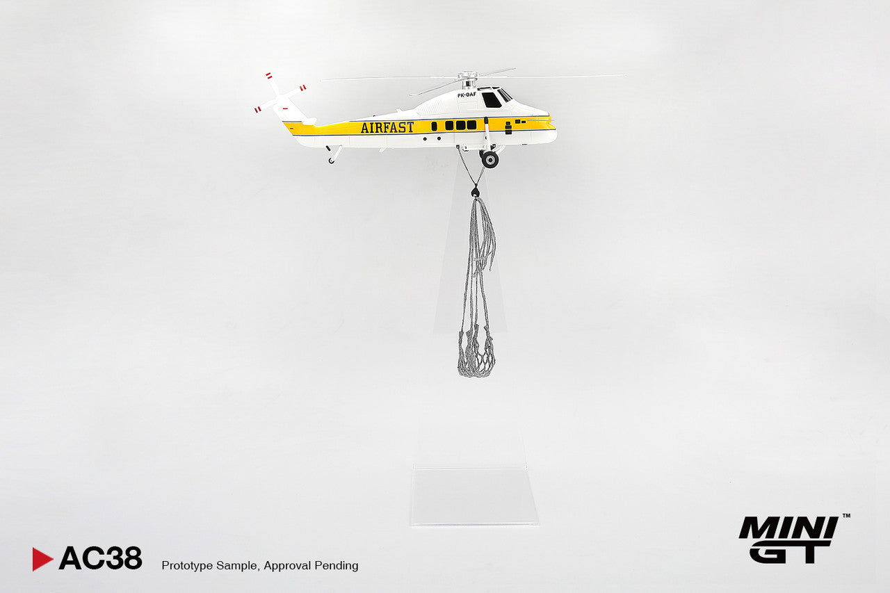 1/64 SIKORSKY S58T HELICOPTER 1985 CAMEL TROPHY (RESIN) - Mini GT - MGTAC38