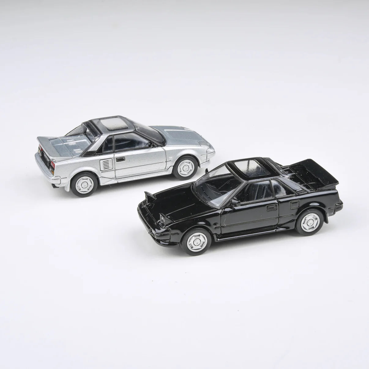 1/64 1985 Toyota MR2 MK1 Silver - Para64 - PA55363