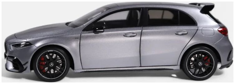 1/18 - Mercedes AMG A 45 S 4MATIC+ Mountain Grey - NZG - 1069/52