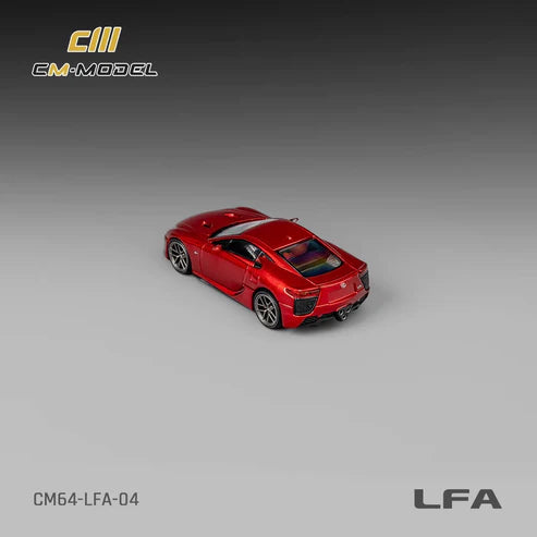 1/64 - Lexus LFA Red Official Licensed (China Suzhou GT Show 2025 Limited Edition) - CM Models CM64-LFA-04