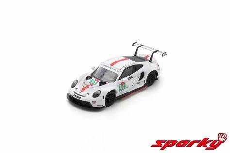1/64 PORSCHE - 911 991-2 RSR-19 4.2L TEAM PORSCHE GT N 91 24h LE MANS 2021 G.BRUNI - R.LIETZ - F.MAKOWIECKI - WHITE GREY RED - SPARKY SPA Y271