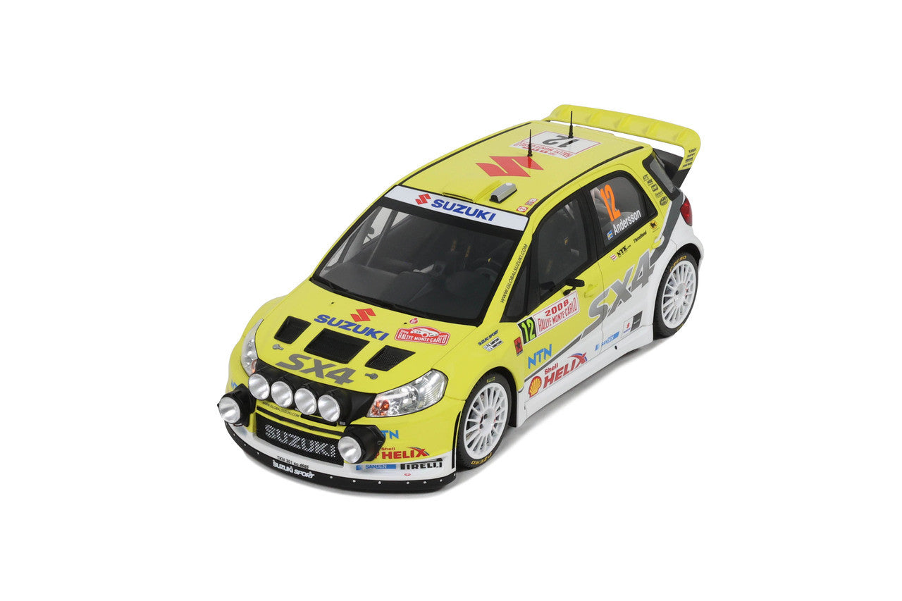 1/18 SUZUKI SX4 WRC P.G. ANDERSSON MONTE-CARLO 2008 - Otto Models - OT495