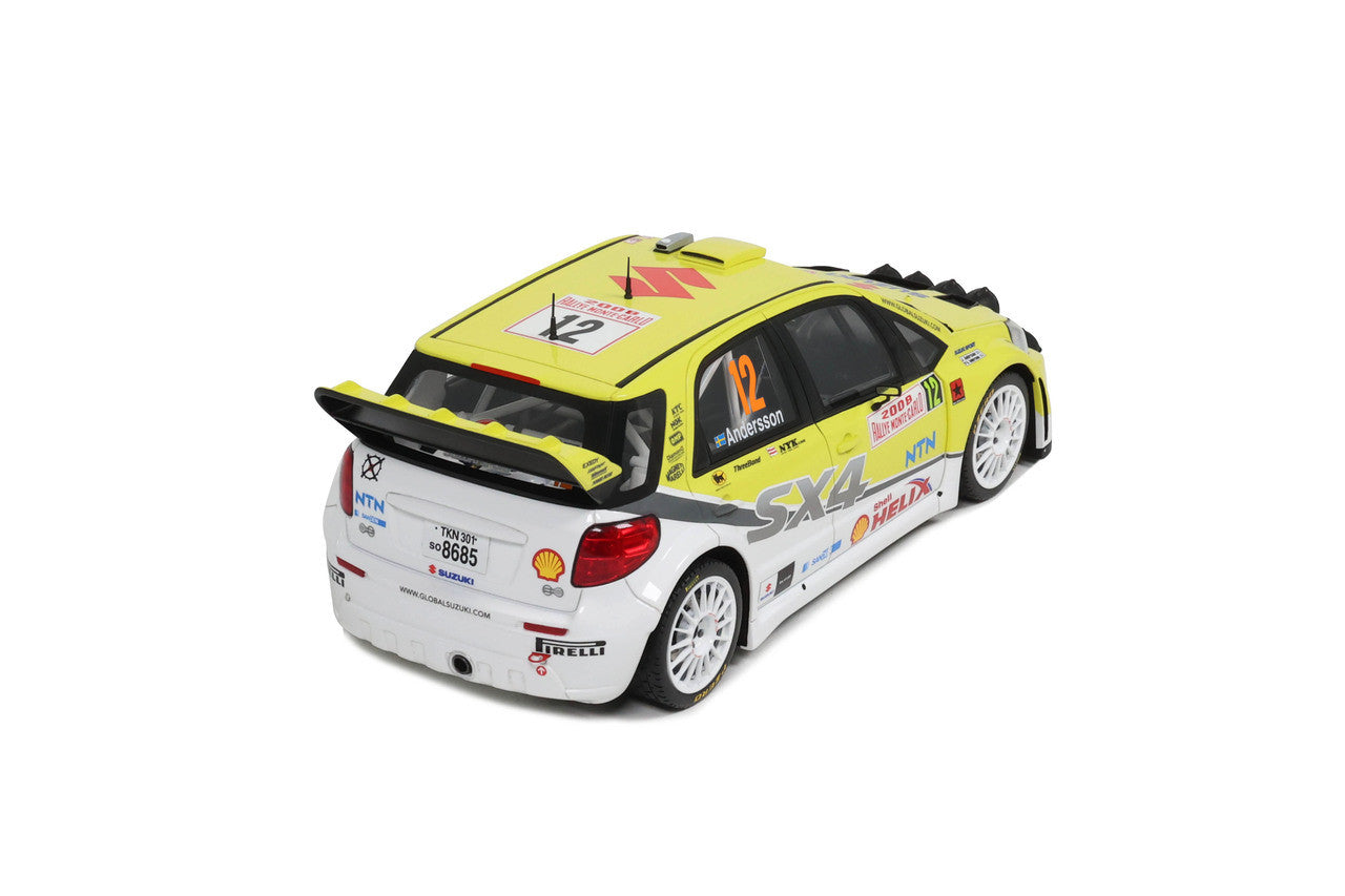 1/18 SUZUKI SX4 WRC P.G. ANDERSSON MONTE-CARLO 2008 - Otto Models - OT495