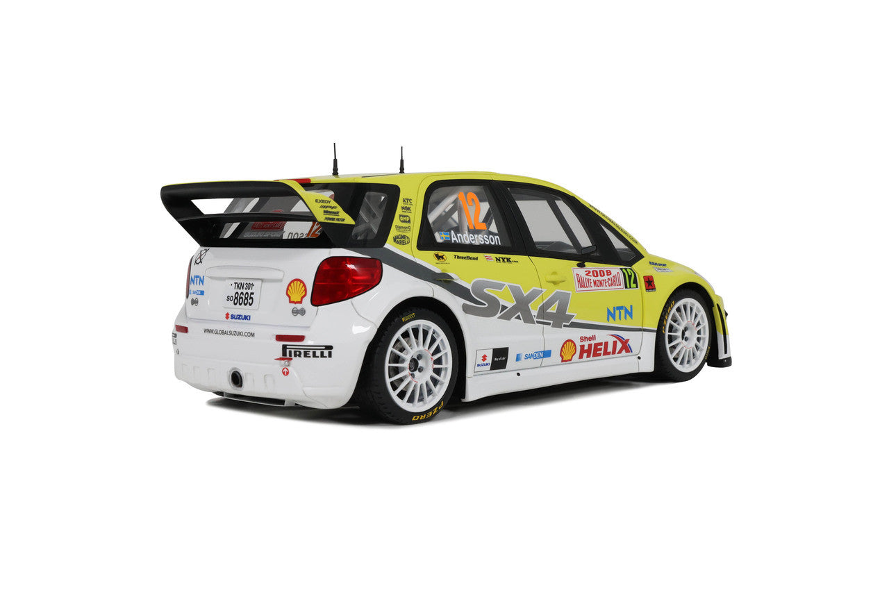 1/18 SUZUKI SX4 WRC P.G. ANDERSSON MONTE-CARLO 2008 - Otto Models - OT495