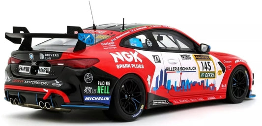 1/18 - 4-SERIES M4 GT EVO TEAM RILLER AND SCHNAUCK N 145 24h NURBURGRING 2026 PETER CATE- JOSHUA BEDNARSKI - TOM SCHUTZE - JEROEN BLEEKEMOLEN - Otto Models - OTT 1427  *** Pre Order***