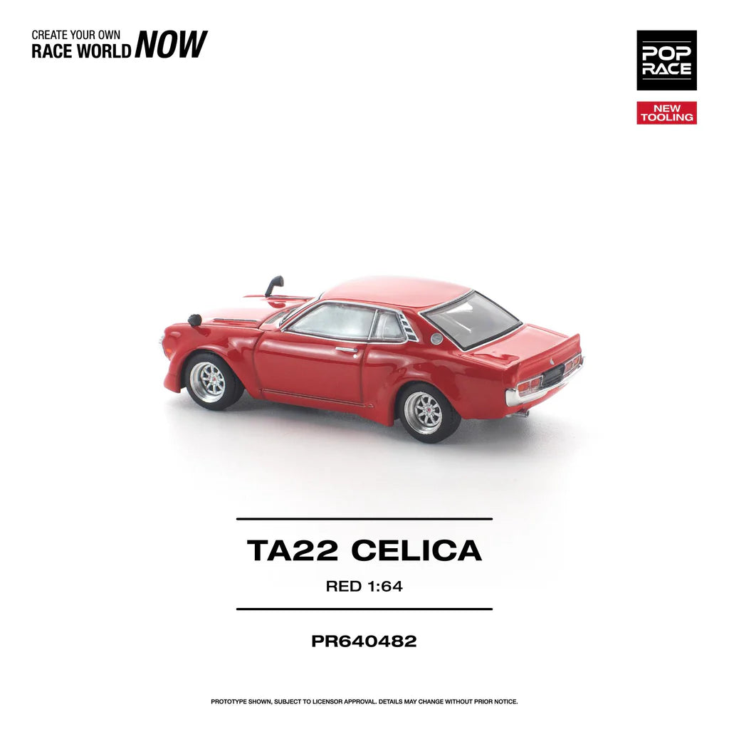 1/64 Toyota TA22 Celica, red - Pop Race - PR640482