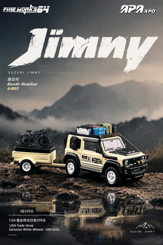 1/64 FOSHAN APAXPO x Fine Works64  SUZUKI Jimny - 2026 Auto Passion Alliance (APAxpo) - Fine Works -   ***coming soon***