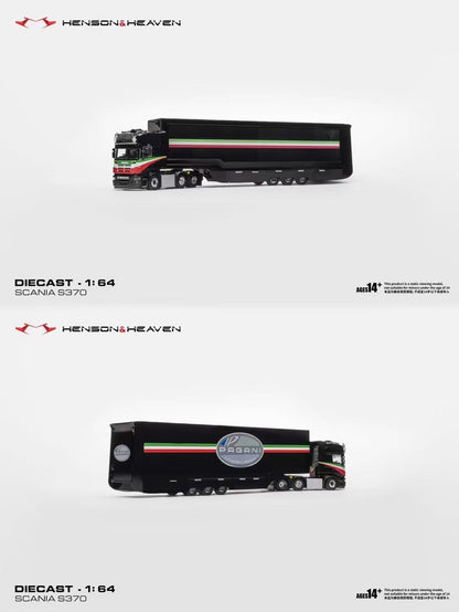 1/64 Scania S370 Truck and Trailer - Pagani - Henson & Heaven