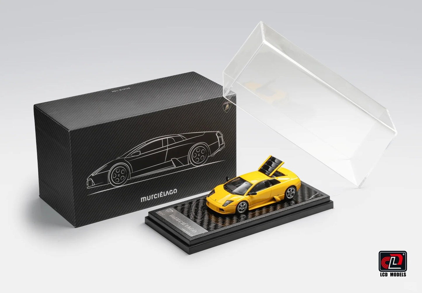 1/64 2026 BEIJING HEC 2026 Lamborghini Murcielago - Giallo Limited Edition Exhibition Exclusive: 1,699 units - LCD Models - * HEC Event Specials*