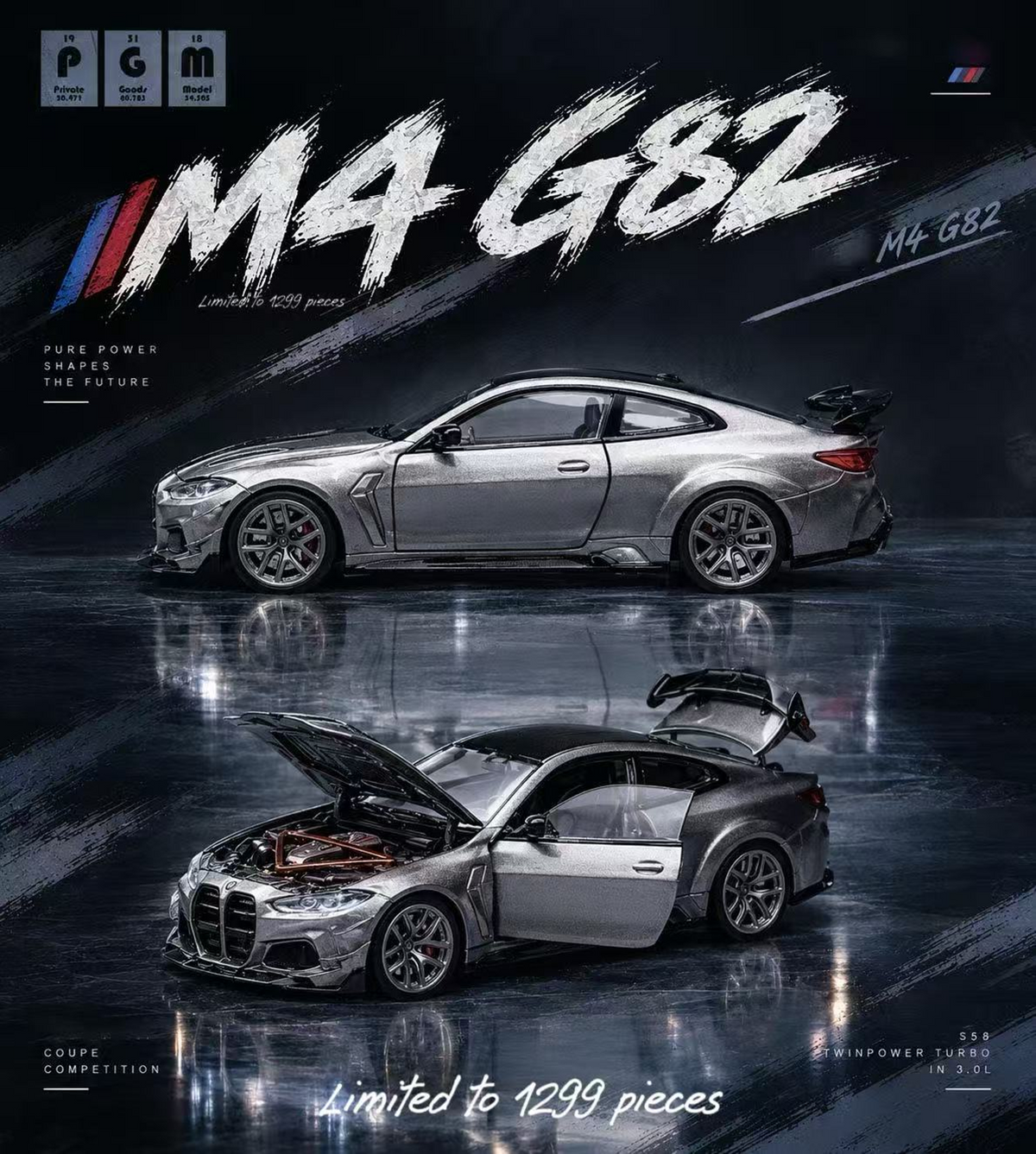 1/64 FOSHAN APAXPO x PGM 1:64 DARWINPRO M4 - 2026 Auto Passion Alliance (APAxpo) - PGM -   ***coming soon***