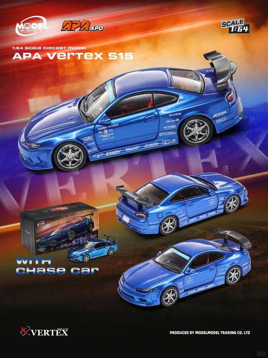 1/64 FOSHAN APAXPO x MODEL MODEL 1:64 Silvia (S15 Vertex - 2026 Auto Passion Alliance (APAxpo) - Model Model-   ***coming soon***