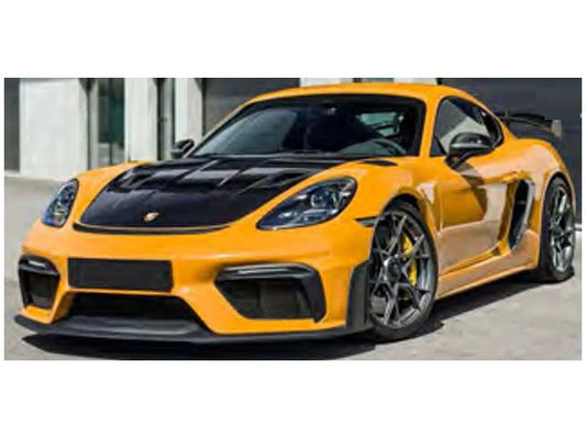 1/18 - Porsche Cayman GT4 RS w. Weissach Package 2023 - Bahama Yellow - Norev 187252