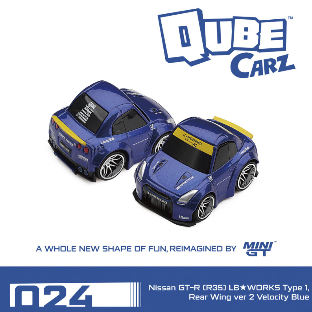 1/64 QUBECARZ SERIES 5 INNER PACK COMPLETE SET OF 6 STYLE CARS - Mini GT - QZ005PACK6  ***Pre Order***