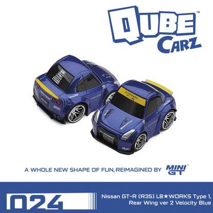 1/64 QUBECARZ SERIES 5 INNER PACK COMPLETE SET OF 6 STYLE CARS - Mini GT - QZ005PACK6  ***Pre Order***