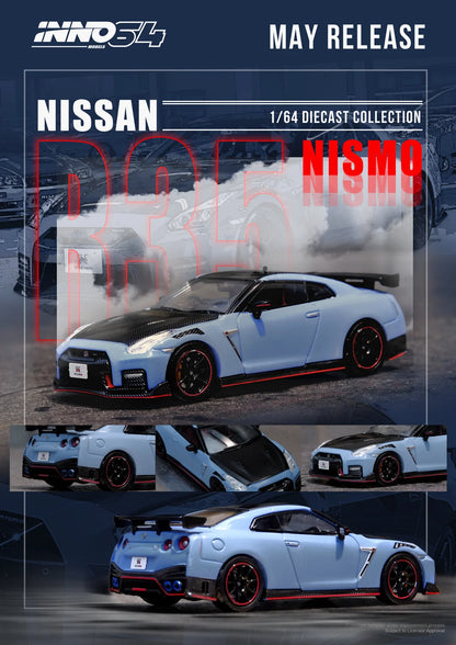 1/64 - NISSAN GT-R (R35) NISMO SPECIAL EDITION 2022 Stealth Gray - INNO64 - in64-R35NSE-STGR