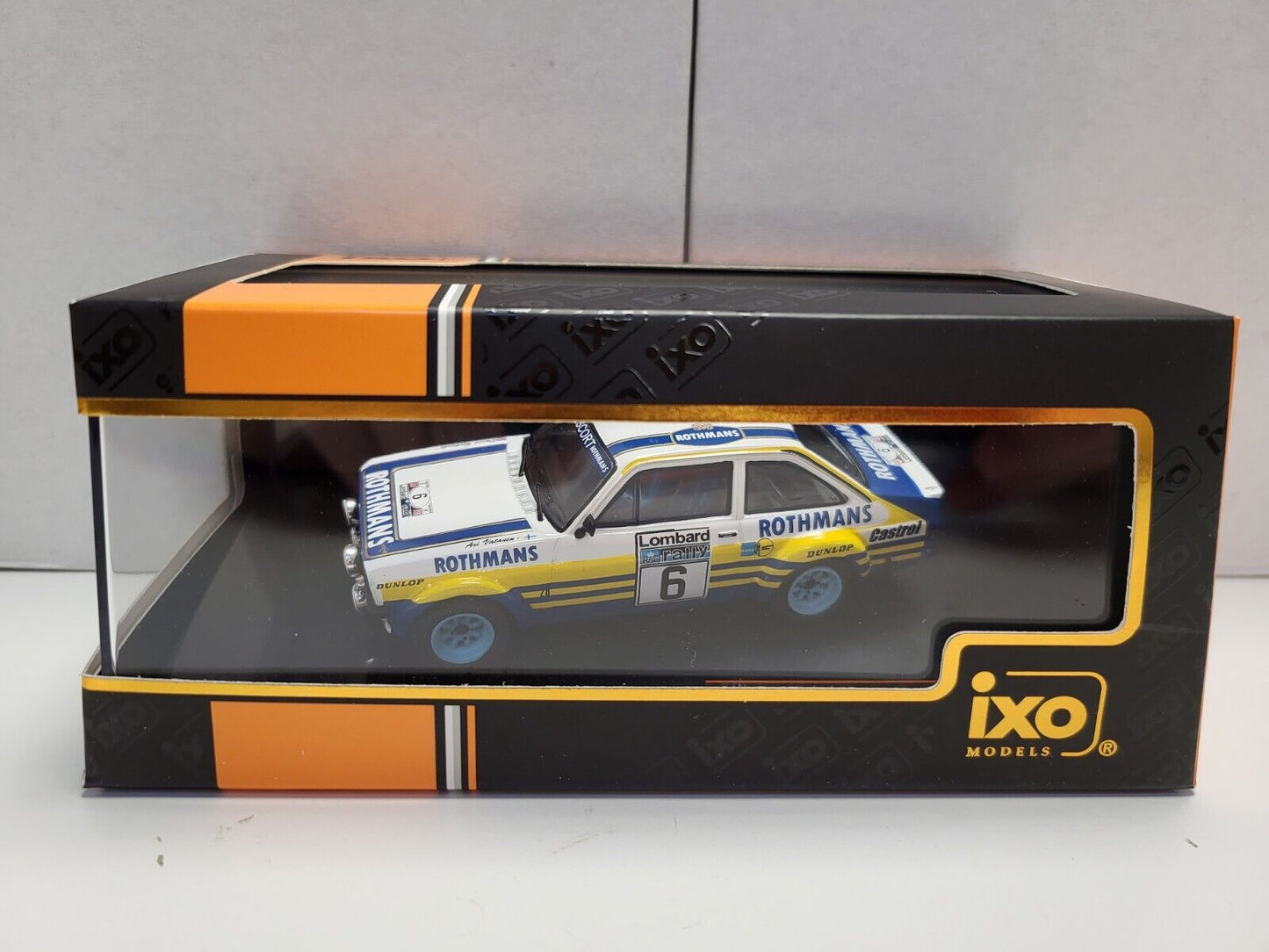 IXO 1:43 SCALE Ford Escort MKII #6 RAC Rally 1979 RAC332