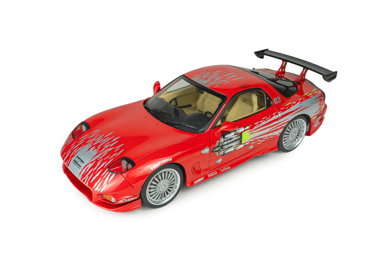 1/18 MAZDA RX7 FD3RS FAST AND FURIOUS 1 DOM - Solido - S1810610A