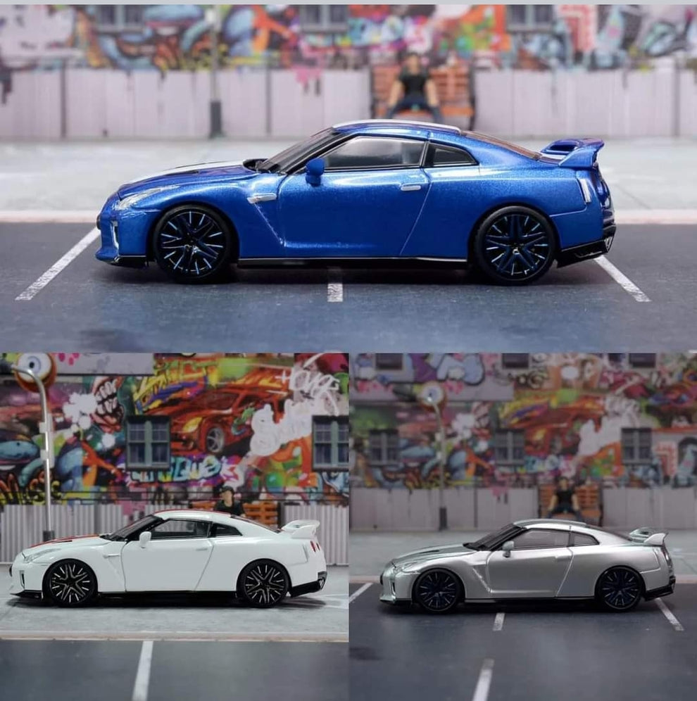 1/64 Motorhelix Nissan GT-R R35, 50th Anniversary Edition - Wangan Blu ...