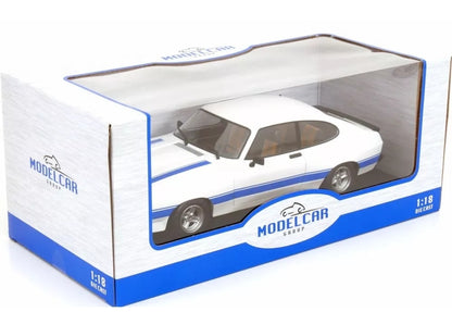 MCG 18347 Ford Capri MK II X-Pack White 1975