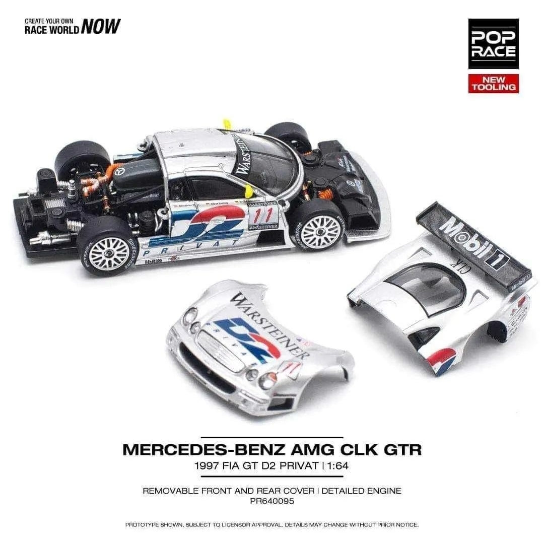 1/64 MERCEDES-BENZ CLK AMG GTR - 1997 FIA GT D2 PRIVAT -  PR640095