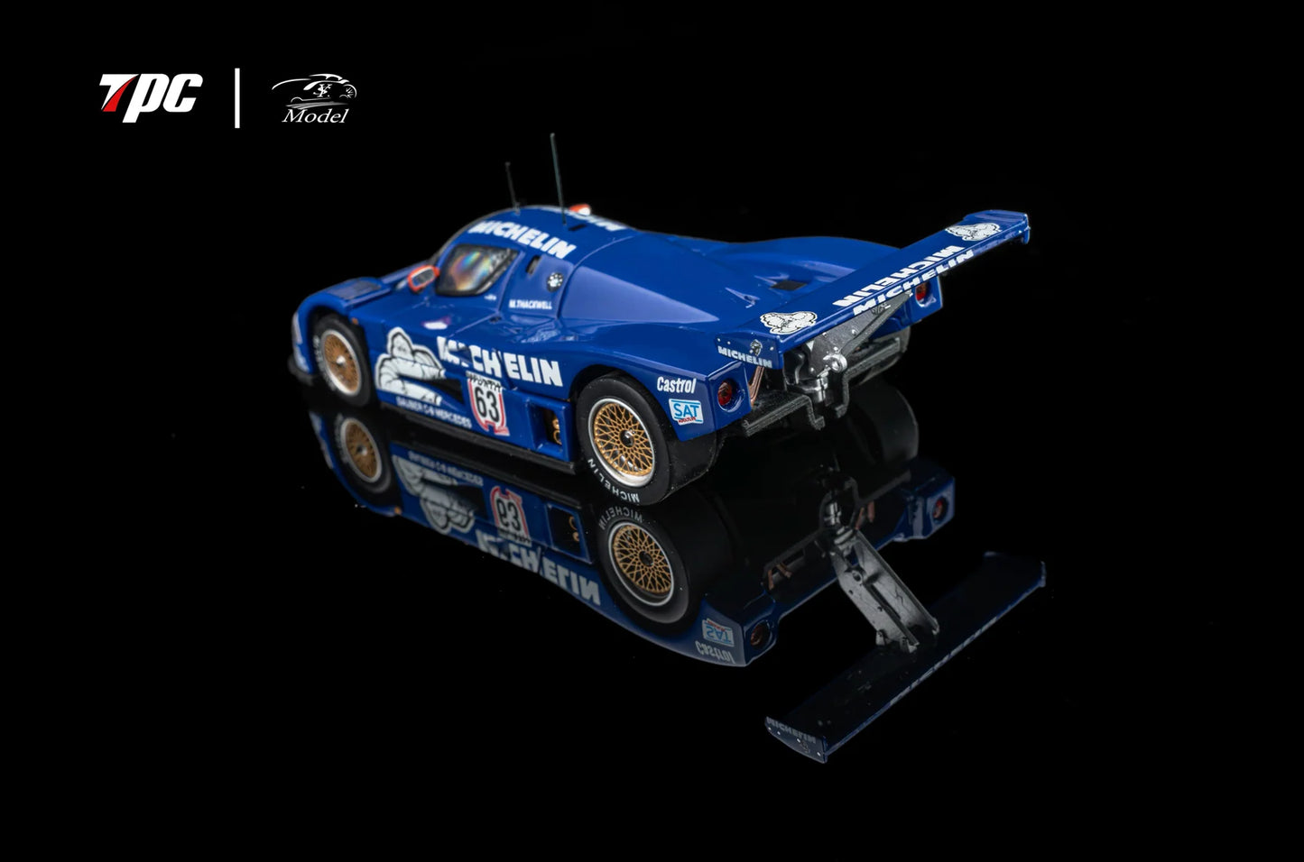1:64  Sauber Mercedes C9 1988 Le Mans (4 Colours) - TPC x YS Model