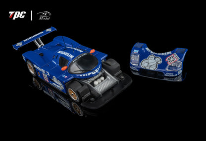 1:64  Sauber Mercedes C9 1988 Le Mans (4 Colours) - TPC x YS Model