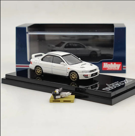 1/64 - Subaru Impreza WRX White - Hobby Japan