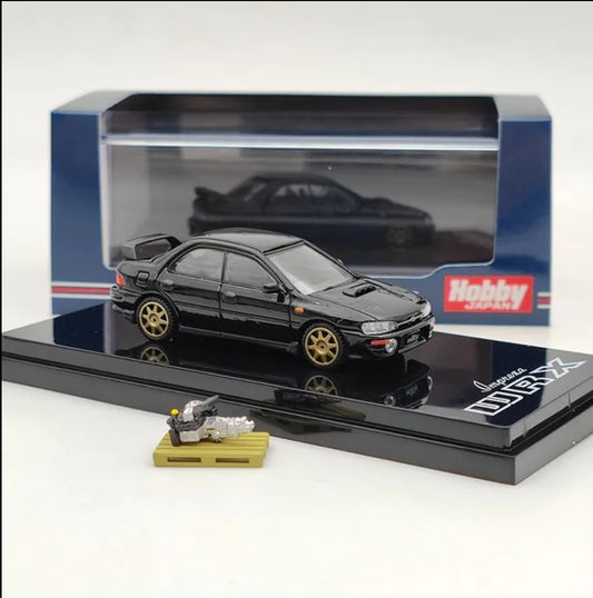 1/64 - Subaru Impreza WRX Black - Hobby Japan