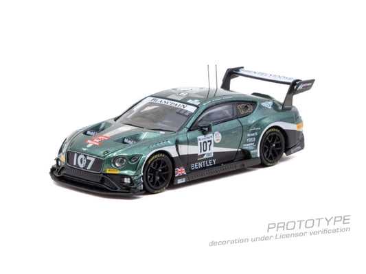 1/64 BENTLEY CONTINENTAL GT3 24 HOURS OF SPA 2019 JULES GOUNON / STEVEN KANE / JORDAN PEPPER - Tarmac Works - T64-030-19SPA107 - ** Pre Order **