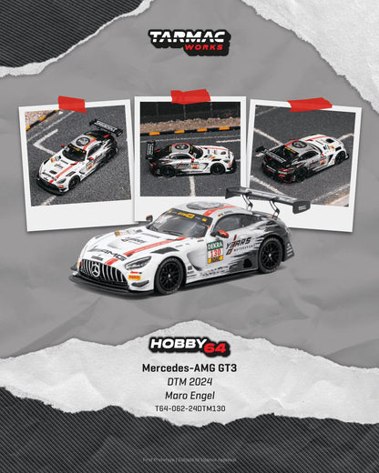 1/64 MERCEDES-AMG GT3 DTM 2024 MARO ENGEL - Tarmac Works - T64-062-24DTM130 - ** Pre Order **