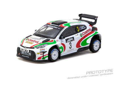 1/64 2024 Toyota Yaris GR Rally1 Hybrid #3 Chris Ingram British Rally Championship Champion  - Tarmac Works - T64-092-24BRC03 - ** Pre Order**