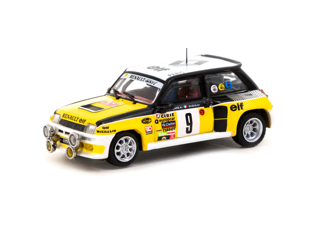 1/64 - RENAULT 5 TURBO MONTE CARLO RALLY 1981 WINNER JEAN RAGNOTTI / JEAN-MARC ANDRIÉ