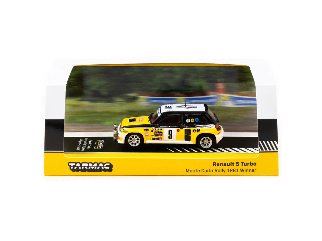 1/64 - RENAULT 5 TURBO MONTE CARLO RALLY 1981 WINNER JEAN RAGNOTTI / JEAN-MARC ANDRIÉ