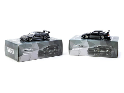 1:64  Toyota Sprinter Trueno AE86 Widebody, Black - TC-T64G-060-BG