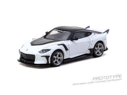 1/64 NISSAN VEILSIDE FFZ400 FAIRLADY Z WHITE - Tarmac Models - T64G-074-WH
