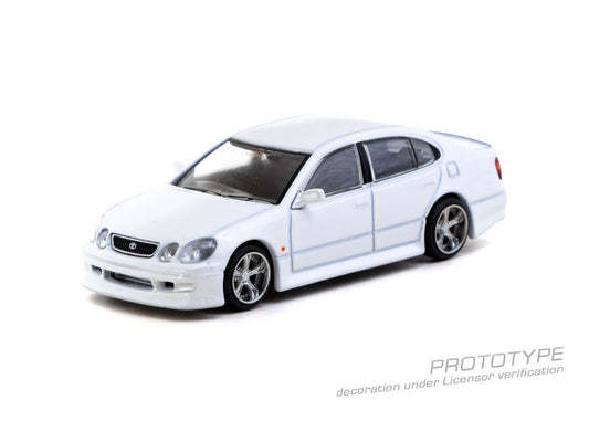 1/64 VERTEX Toyota Aristo JZS161 White - Tarmac Models - T64G-081-WH