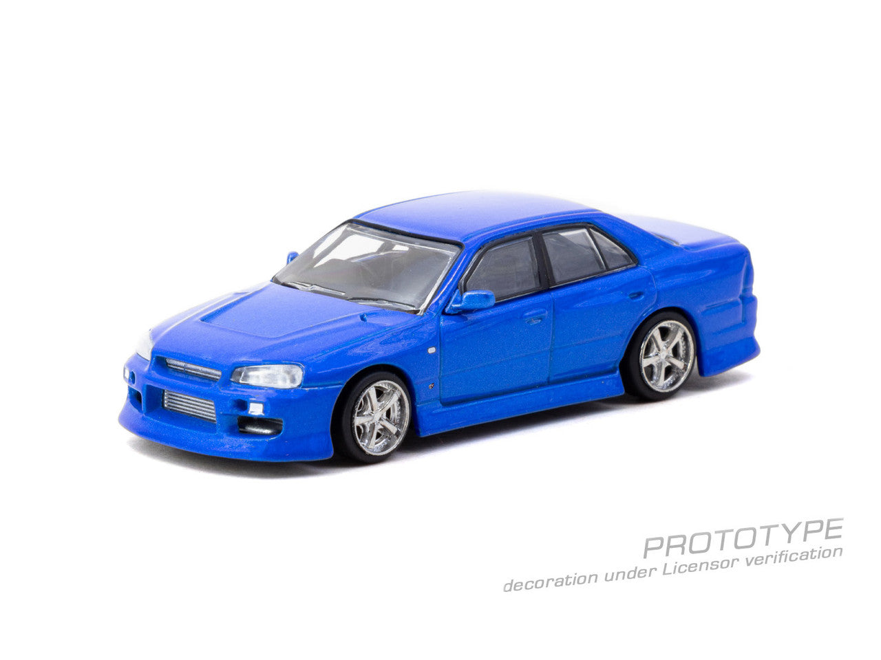 1/64 URAS Skyline ER34 Blue - Tarmac Models - T64G-088-BL