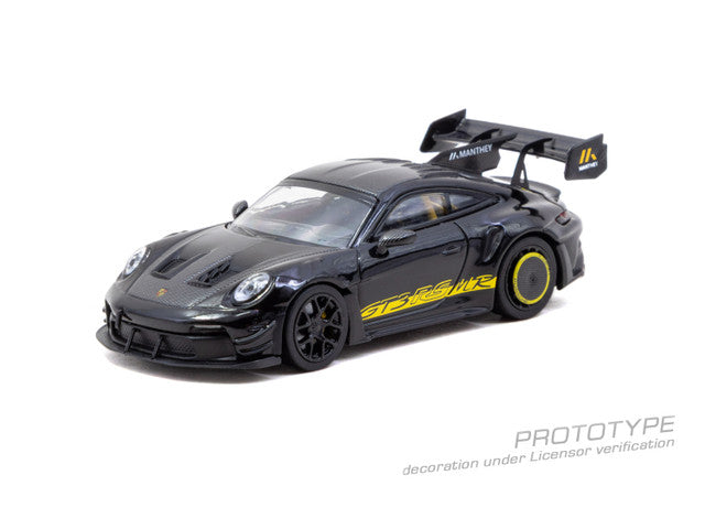 1/64 PORSCHE GT3RS (992.2) MR BLACK/YELLOW TARMAC SPECIAL EDITION - Tarmac Models - T64MC-023-BR