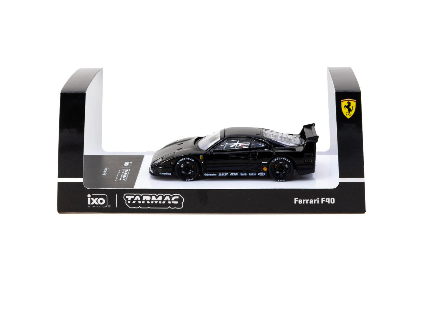 1/64 Ferrari F40 Black - Event Special Edition - Tarmac Works X iXO Models ROAD64 - T64R-076-BK