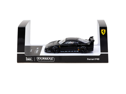 1/64 Ferrari F40 Black - Event Special Edition - Tarmac Works X iXO Models ROAD64 - T64R-076-BK