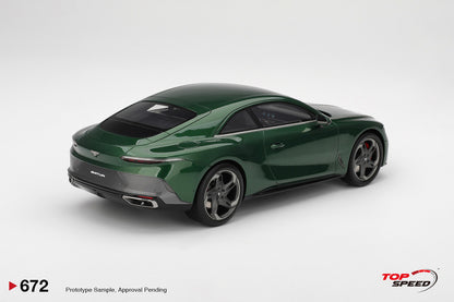 1/18 - Bentley Batur Scarab Green - Top Speed - TS0672