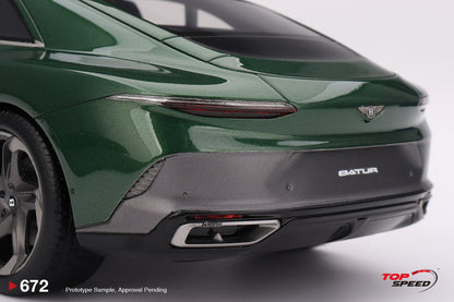 1/18 - Bentley Batur Scarab Green - Top Speed - TS0672